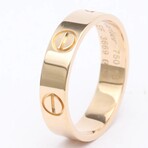 Cartier // 18k Rose Gold Love Ring // Ring Size: 8.25 // Store Display