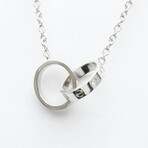 Cartier // 18k White Gold Love Necklace // 17.32" // Store Display