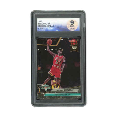 Michael Jordan // 1992 Fleer Ultra // DGA 9 Mint