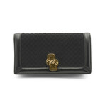 Leather + Wool Shoulder Bag // Store Display