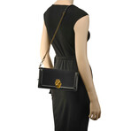 Leather + Wool Shoulder Bag // Store Display