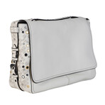 Latte Leather Messenger // Store Display