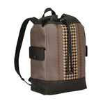 Canvas + Leather Backpack // Store Display