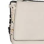 Latte Leather Messenger // Store Display