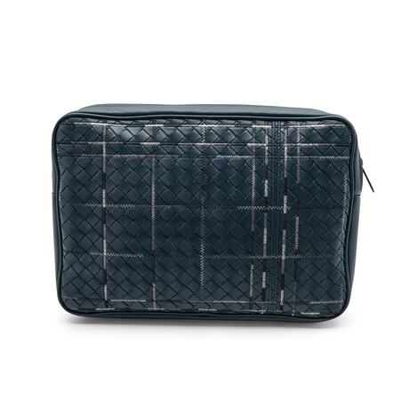 Leather Pouch // Blue // Store Display