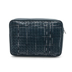 Leather Pouch // Blue // Store Display