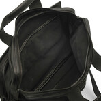 Intrecciato Woven Leather Briefcase // Store Display