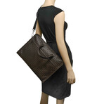 Intrecciato Leather Messenger Bag // Store Display