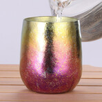 Titanium Double Walled Coffee Cup // Rainbow