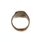 Medieval Ring With Cross // 9th - 14th century AD