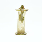 Ancient Roman Glass Flask // 3rd-4th Century AD