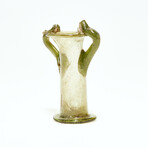 Ancient Roman Glass Flask // 3rd-4th Century AD