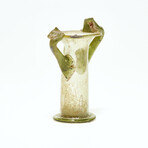 Ancient Roman Glass Flask // 3rd-4th Century AD