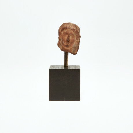 Ancient Greek Terracotta Head // 3rd-2nd Century BC