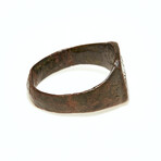 Medieval Ring With Cross // 9th - 14th century AD