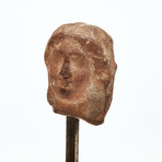 Ancient Greek Terracotta Head // 3rd-2nd Century BC