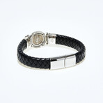 Roman Coin of Hadrian 117-138 AD // Men's Leather Bracelet