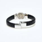 Roman Coin of Hadrian 117-138 AD // Men's Leather Bracelet