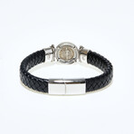 Roman Coin of Hadrian 117-138 AD // Men's Leather Bracelet