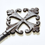 Coptic Ethiopia // Rare Silvered-Iron Priest’s Cross