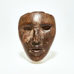 Spooky 1920's-1930's Wooden Face