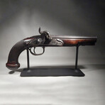 Gorgeous Late 1700’s Flintlock Conversion Pistol