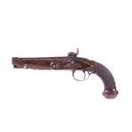 Gorgeous Late 1700’s Flintlock Conversion Pistol