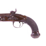 Gorgeous Late 1700’s Flintlock Conversion Pistol