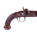 Gorgeous Late 1700’s Flintlock Conversion Pistol