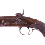 Gorgeous Late 1700’s Flintlock Conversion Pistol