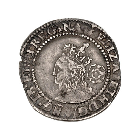 Queen Elizabeth I of England // Silver Sixpence Dated 1569