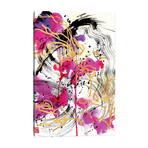 Magenta Petals (Beethoven's Piano Sonata) by Odilia Fu (18"H x 12"W x 1.5"D)