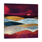 Crimson Sky by SpaceFrog Designs (12"H x 12"W x 1.5"D)