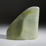 Genuine Polished Apple Green Jade Freeform // 2.2 lb