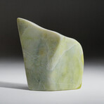 Genuine Polished Apple Green Jade Freeform // 1.75 lb