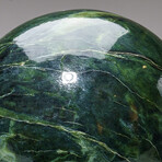Polished Nephrite Jade Sphere // 65 lb