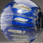 Genuine Polished Lapis Lazuli Sphere // 77.5 lb