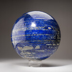 Genuine Polished Lapis Lazuli Sphere // 77.5 lb