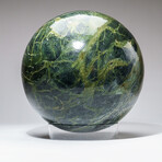 Polished Nephrite Jade Sphere // 65 lb