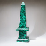 Malachite Obelisk V.2 // 16.5 lb