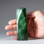 Polished Nephrite Jade Freeform // 344g