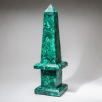 Malachite Obelisk V.2 // 16.5 lb