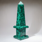 Malachite Obelisk V.2 // 16.5 lb