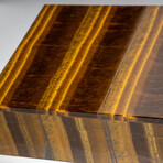 Genuine Polished Tiger's Eye Jewelry box // 2 lb