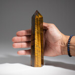 Genuine Polished Tiger's Eye Point // 0.8 lb