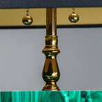 Malachite Lamp V.2 // 14.5 lb