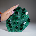 Genuine Natural Bulls Eye Malachite // 5.8 lb