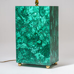 Malachite Lamp V.1 // 14.5 lb