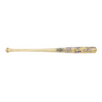 Rookie of the Year Winners Multi Signed Louisville Slugger Pro Stock Blonde Baseball Bat // 11 Signatures / 11 Inscriptions