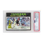 Thurman Munson (New York Yankees) // 1971 Topps All Star Rookie Card #5 (2nd Year Card) // PSA 6 EX-MT (C)